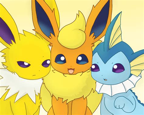 jolteon vaporeon|pictures of the pokemon jolteon.